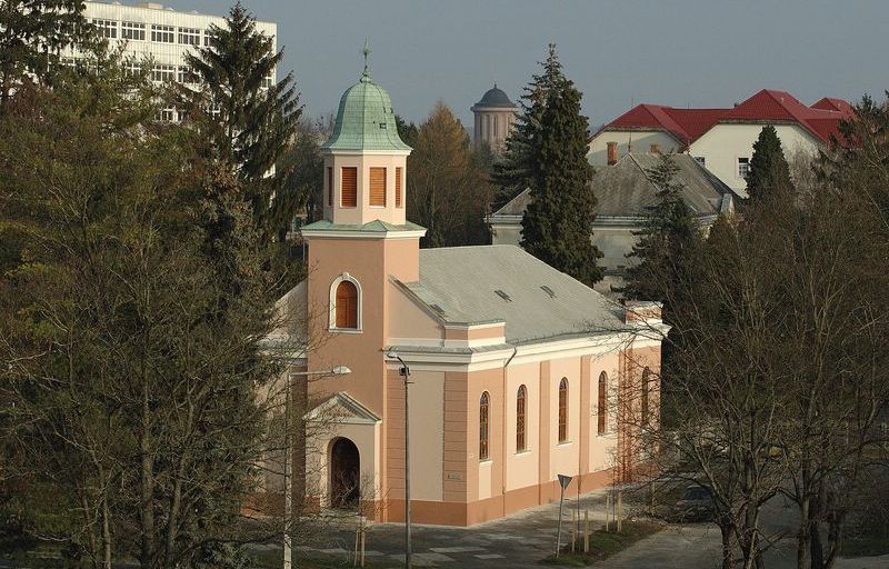Stop point- Nagykanizsa - hospital chapel Stop point- Nagykanizsa - hospital chapel