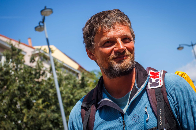On foot from Tours to Szombathely in forty days - Zsolt Kinyó's journey