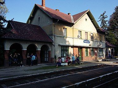Vasútállomás - Pannonhalma