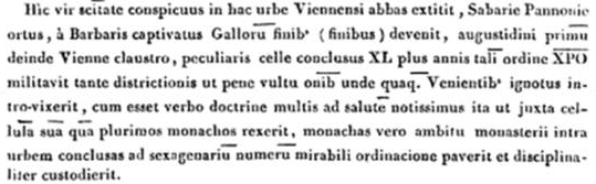1500 éve halt meg Szent Leonianus