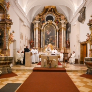 Monuments of the Dominican Order in the Church of St. Martin in Szombathely