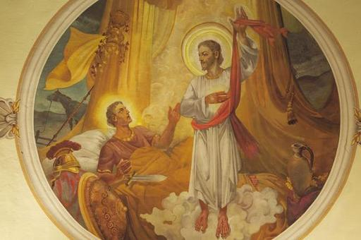 Depictions of Saint Martin in Szombathely