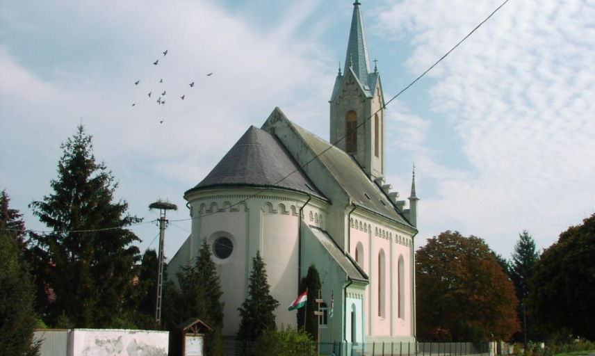 Point of interest - Mecsér - Parish Church of Our Lady of Hungary Point of interest - Mecsér - Parish Church of Our Lady of Hungary