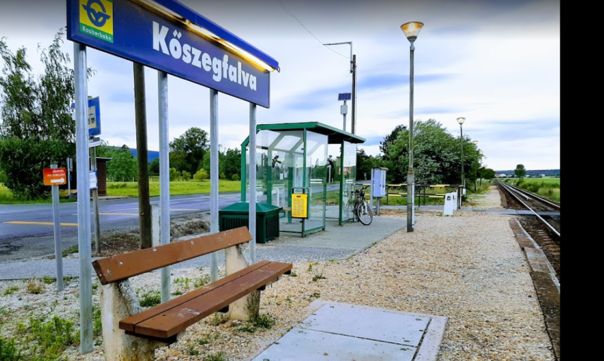 Vasútállomás - Kőszegfalva