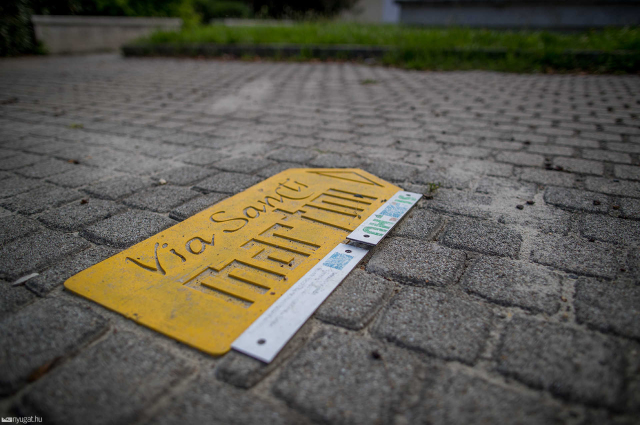Szent Márton lábnyoma Kunszentmártonban
