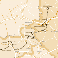 The Saint Martin's Route network in Europe and Hungary